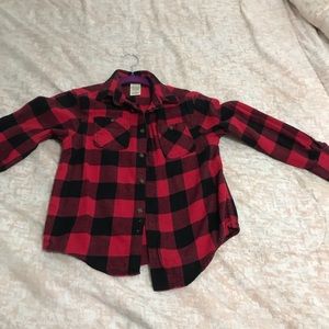 Boys Plaid Shirt